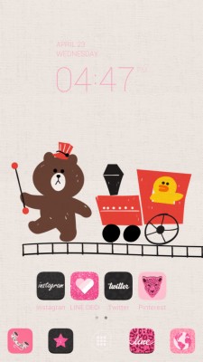Brown And Sally On A Train Cute Brown Wallpaper Decorated Line Deco 7x1280 Wallpaper Teahub Io