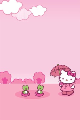 Iphone 4 Hello Kitty Background - 640x960 Wallpaper - teahub.io
