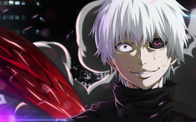 Tokyo Ghoul Kaneki Smile 1366x768 Wallpaper Teahub Io