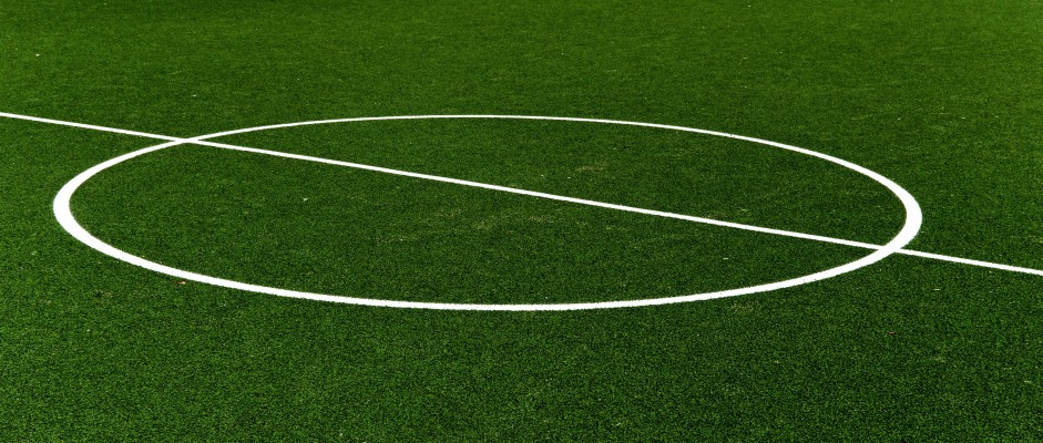 Lawn, Football Field, Marking - Football Pitch - 4928x2094 Wallpaper -  