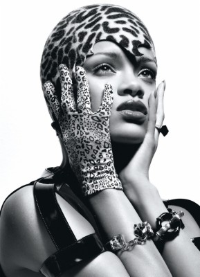 Rihanna, W Magazine, Monochrome, Wallpaper - Rihanna Rockstar 101 ...