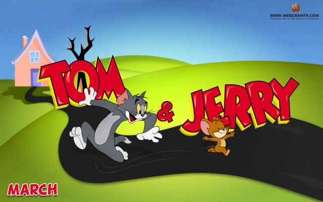 Tom Jerry Cartoon Wallpaper - Tom And Jerry Cover - 1024x640 Wallpaper -  