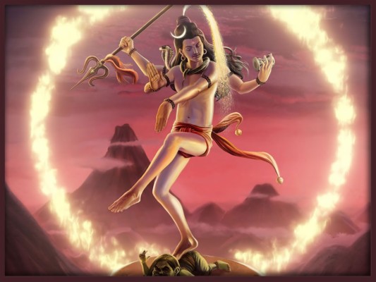 Lord Shiva Shiv Tandav - 1024x768 Wallpaper 