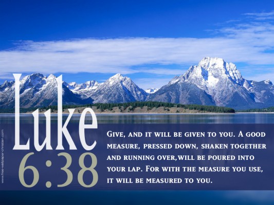 38 Good Giving Christian Wallpaper Free Download - Scriptures On Giving -  1024x768 Wallpaper 