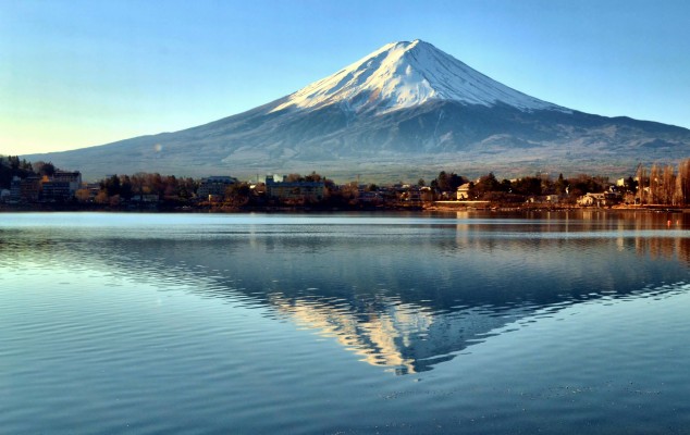 Japanese Landscape Photos Image 6 Hd Wallpapers - Lake Kawaguchi ...