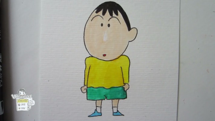 How To Draw Boo Chan From Crayon Shin Chan - Draw Bochan - 1920x1080  Wallpaper 