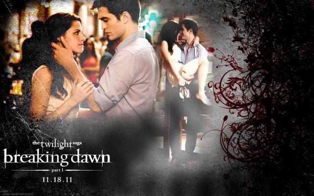 edward and bella breaking dawn wallpaper