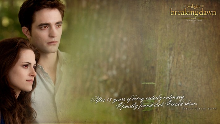 edward and bella breaking dawn wallpaper