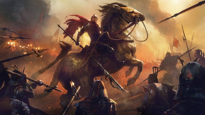 Epic Fantasy Knight Army Battle 4k 3840x2160 Epic Battle 4k 2560x1440 Wallpaper Teahub Io