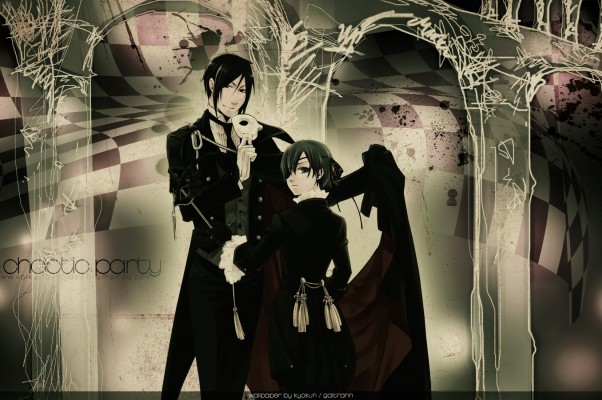 Ciel Phantomhive X Sebastian Michaelis Kuroshitsuji Sebastian Ciel Fan Art 650x880 Wallpaper Teahub Io