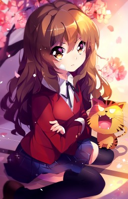 Taiga Toradora Fan Art - 1618x2500 Wallpaper - teahub.io