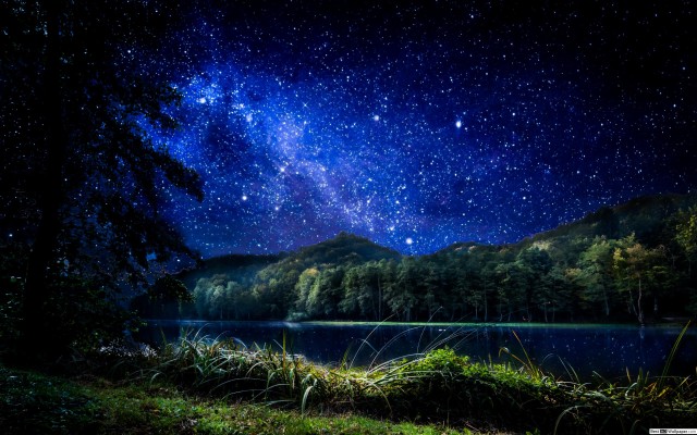 4k Nature Wallpaper Night - 1024x600 Wallpaper - teahub.io