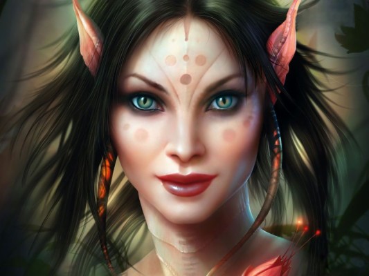 Fantasy Art Faces - 800x600 Wallpaper - teahub.io