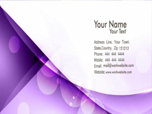 Beauty Parlour Visiting Card Design Psd - 1125x677 Wallpaper 