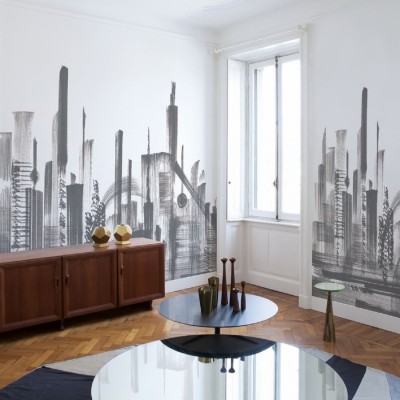 London Art Skyline Wallpaper - Wall&decó Skyline - 1300x1300 Wallpaper