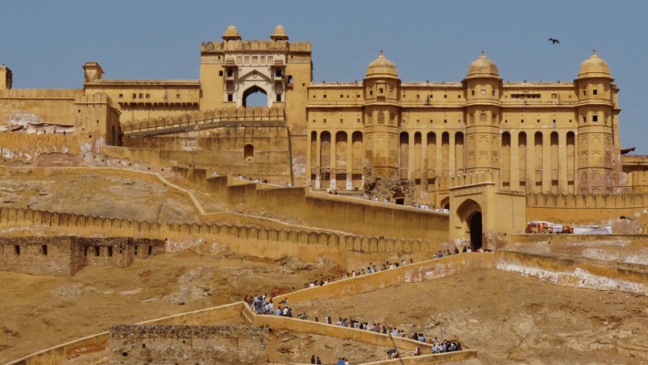 Architectural - Amer Palace And Fort - 1024x768 Wallpaper - teahub.io