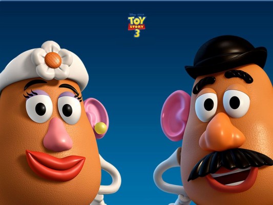 Mr And Mrs Potatohead Headshots Wallpaper - Mister E Miss Potato ...