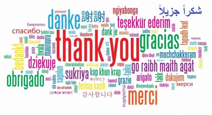 Ucap Terima Kasih - Thank You In 1000 Languages - 967x522 Wallpaper