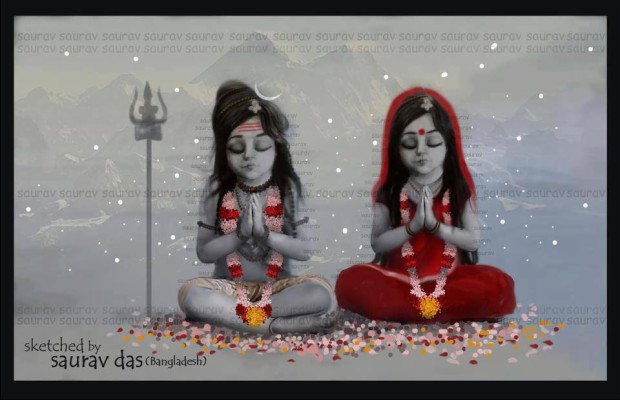 God Shiva And Lord Krishna - 960x619 Wallpaper 