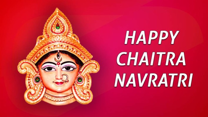 Navratri Photo With Navratri Wishes Sms - Maha Saptami Durga Puja ...