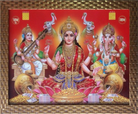 Laxmi Ganesh Saraswati Hd - 1920x1080 Wallpaper 