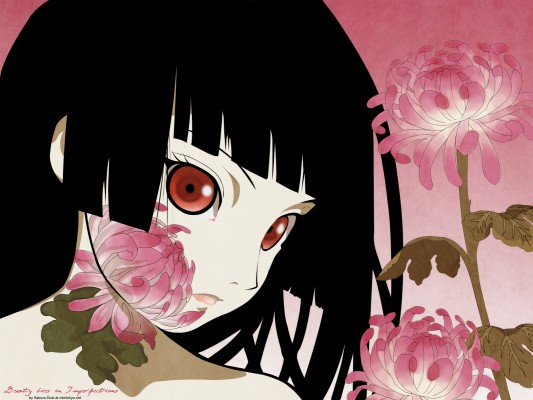 Jigoku Shoujo, Ai Enma Wallpaper style Width - Jigoku Shoujo Wallpaper ...