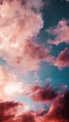Aesthetic, Blue, And Clouds Image - Blue Sky Fluffy Clouds - 960x640