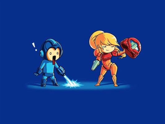 Mega Man Vs Super Metroid - 1024x768 Wallpaper - teahub.io