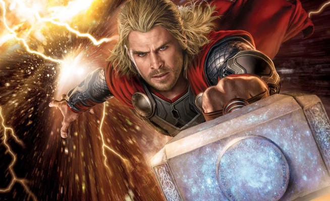 Download Marvel Avengers Thor Wallpaper Mural - Tatuajes De Marvel Thor ...