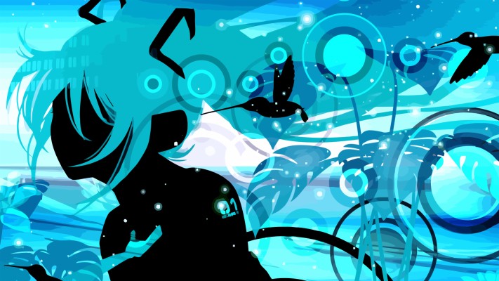 Hatsune Miku Background Gif - 1920x1080 Wallpaper 