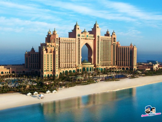 Architectural - Atlantis The Palm - 1024x768 Wallpaper - teahub.io