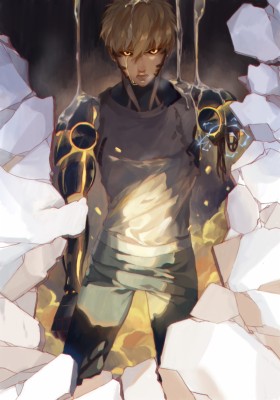 Genos Opm Fan Art - 800x1139 Wallpaper - teahub.io