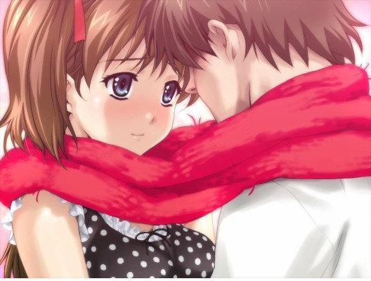 Download Best Anime Love Couple Wallpaper Full Hd Wallpapers - Anime  Couples In Love - 1190x972 Wallpaper 