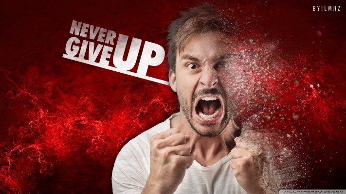 Never Give Up 4k - 3840x2400 Wallpaper - teahub.io