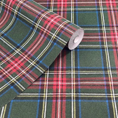 Tartan Wallpaper Check Red Green High Quality Thumbnail - Tartan Plaid