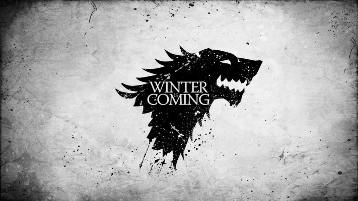 Game Of Thrones Stark Wolf Emblem Motto Tv Show Movie - Winter Is ...