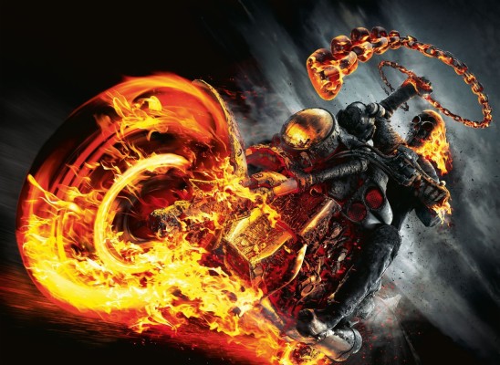 ghost rider 2 blue flame