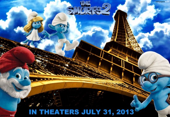 Smurfs Paris - 2048x1408 Wallpaper Smurfs Paris - 2048x1408 Wallpaper