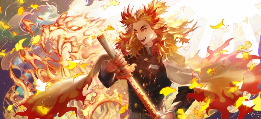 Kyojuro Rengoku Wallpaper Hd - 2160x1440 Wallpaper - teahub.io