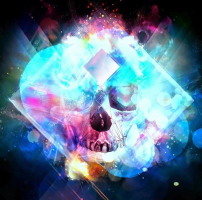 Abstract, Background, Colors - Skull Art - 1280x1266 Wallpaper - teahub.io