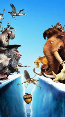 Iphone Wallpaper 2012 Ice Age 4 Hd - Fondos De La Era De Hielo ...