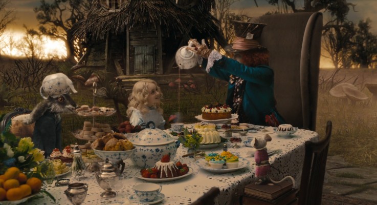 Alice In Wonderland Tim Burton Tea Party - 1920x1200 Wallpaper - teahub.io