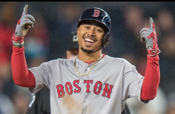 Mookie Betts, Boston Red Sox - Red Sox 2018 World Series Champions ...