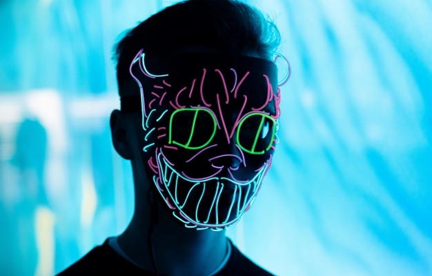 3d Background Png - Hacker Neon Mask Png - 1440x1800 Wallpaper - teahub.io