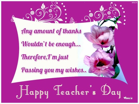 Teachers Day Quotes And Sayings - 1024x768 Wallpaper - teahub.io