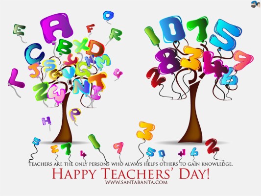 Happy Teachers Day Wallpaper - Happy Teacher's Day Background ...