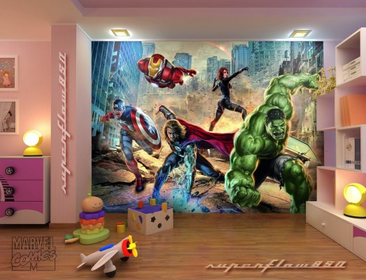 Hundred Acre Wood Mural - 2319x1772 Wallpaper - teahub.io