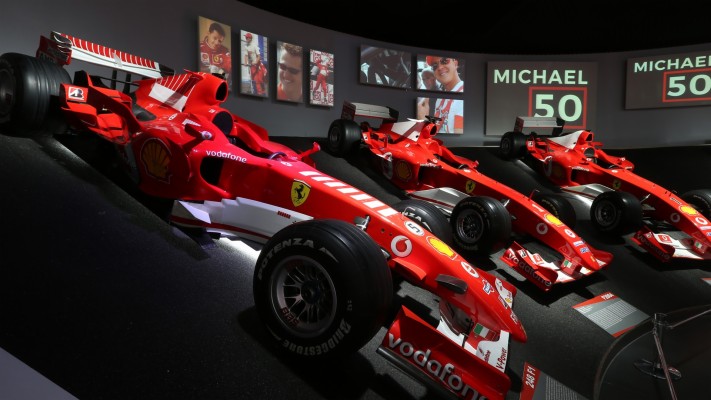 Michael Schumacher Exhibition At The Ferrari Museum - Ferrari . -  1920x1080 Wallpaper 