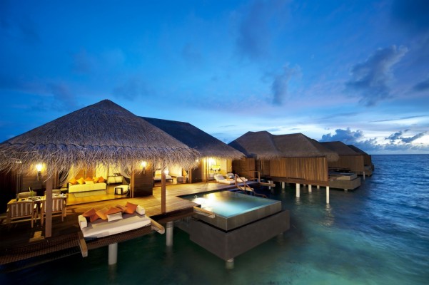 Maldives Resort Swimming Pool Beach Tropical Sea Luxury - Seaside ...