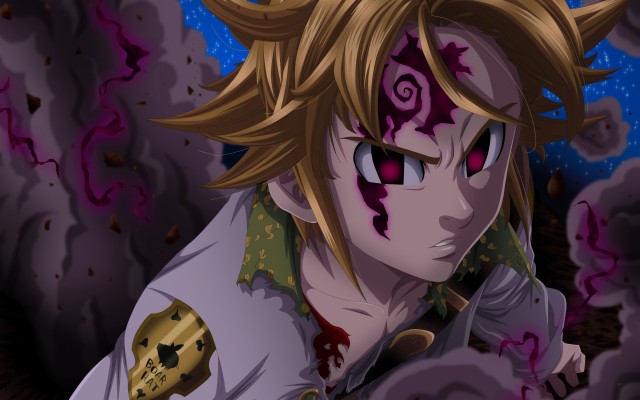 Wallpaper Of Anime, Demon, Meliodas, The Seven Deadly - Seven Deadly ...